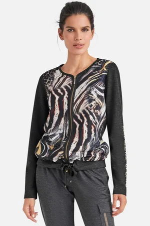 Madeleine Outdoorjacke Jacke mit abstraktem Animalprint - Verkäufer: Premio Fashion GmbH