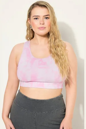 STUDIO UNTOLD Bügel-BH Sport-Bustier Softcups Batik-Print Racerback - Verkäufer: Popken Fashion Group