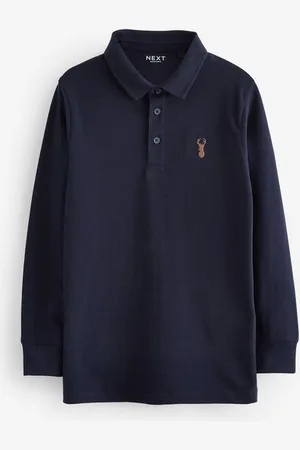 Next Langarm-Poloshirt Langärmeliges Polo-Shirt (1-tlg) - Verkäufer: Germany GmbH