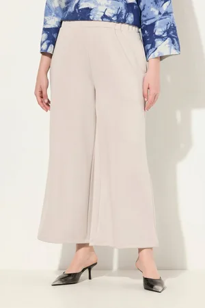 Ulla Popken Culotte Jersey-Culotte wadenlang weites Bein Elastikbund - Verkäufer: Popken Fashion Group