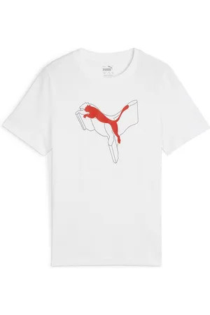 PUMA T-Shirt ESS+ LOGO LAB GRAPHIC TEE B Für Kinder und Jugendliche