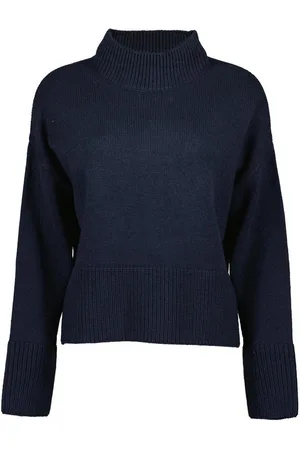 Blue Seven Strickpullover Pullover mit Stehkragen MIDNIGHT (1-tlg)