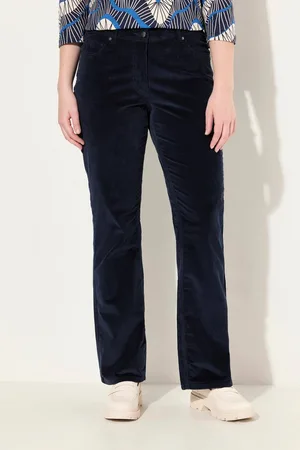 Ulla Popken Regular-fit-Jeans Cordhose Marie Bootcut Komfortbund Biobaumwolle - Verkäufer: Popken Fashion Group