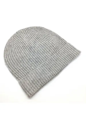 Zwillingsherz Strickmütze Cashmere-Strickmütze hellgrau - Verkäufer: hutraum