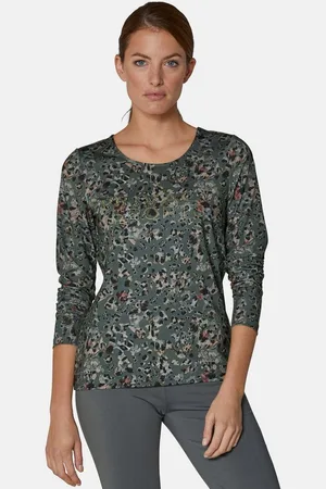Madeleine Kurzarmshirt Leo-Shirt mit funkelndem Schrift-Print - Verkäufer: Premio Fashion GmbH