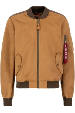 Alpha Industries Bomberjacke Men - Bomber Jackets MA-1 Faux Suede