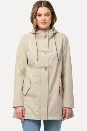 Ulla Popken Softshelljacke HYPRAR Softshelljacke wasserabweisend Knebelknöpfe - Verkäufer: Popken Fashion Group