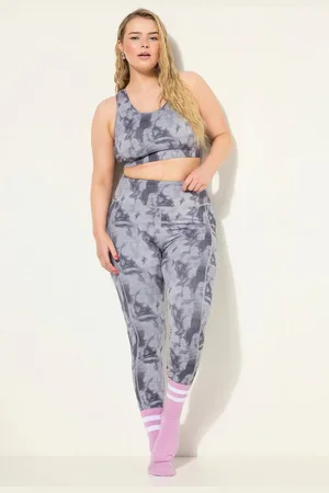 STUDIO UNTOLD Funktionshose Sport-Tights Batik-Print Elastikbund - Verkäufer: Popken Fashion Group