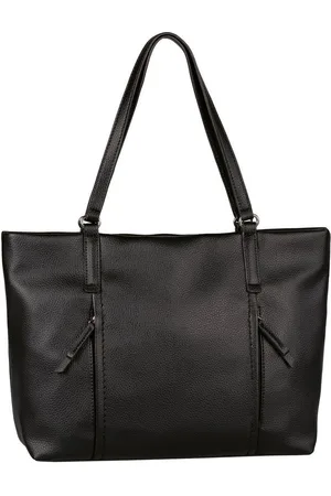 TOM TAILOR Shopper Beca, aus hochwertigem Kunstleder mit funktionalen Details
