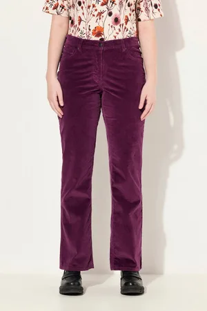 Ulla Popken Regular-fit-Jeans Cordhose Marie Bootcut Komfortbund Biobaumwolle - Verkäufer: Popken Fashion Group