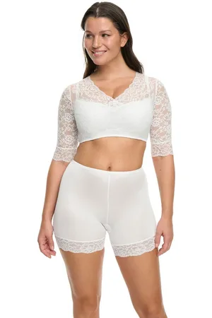 Susa Blusentop mit floraler Spitze