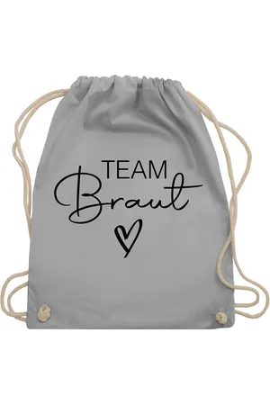 Shirtracer Turnbeutel Team Braut Crew Bride, JGA Junggesellenabschied Frauen - Verkäufer: