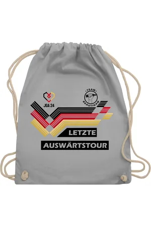 Shirtracer Turnbeutel JGA Trikot, JGA Fußball, 2025 Team Bräutigam Letzte Auswärtstour Deu, JGA Männer - Verkäufer: