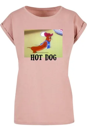Absolute Cult T-Shirt Damen Ladies Tom and Jerry - Hot Dog T-Shirt (1-tlg)