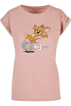 Absolute Cult T-Shirt Damen Ladies Tom and Jerry - Egg Run T-Shirt (1-tlg)