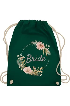 Shirtracer Turnbeutel Bride Braut Boho, JGA Junggesellenabschied Frauen - Verkäufer: