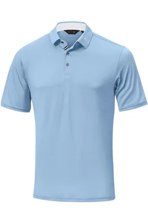 Mizuno Poloshirt Golf Polo Move Tech Quick Dry Hellblau Herren M - Verkäufer: Svens Golfshop GmbH