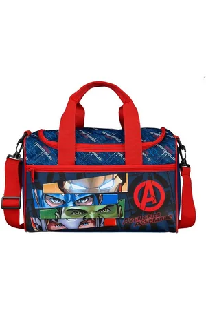 SCOOLI Sporttasche Avengers mit Reißverschluss, Tragegriffen und Schultergurt, 8 Liter, Tasche, Umhängetasche, Schwimmtasche - Verkäufer: Familando