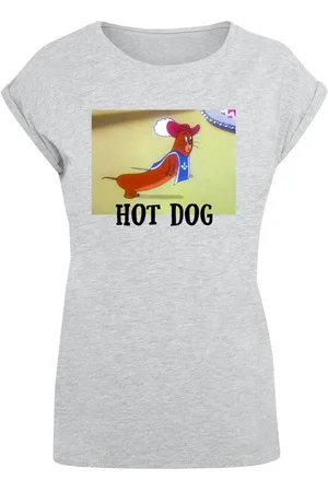 Absolute Cult T-Shirt Damen Ladies Tom and Jerry - Hot Dog T-Shirt (1-tlg)
