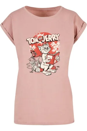Absolute Cult T-Shirt Damen Ladies Tom and Jerry - Rocket Prank T-Shirt (1-tlg)