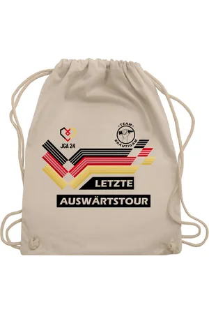 Shirtracer Turnbeutel JGA Trikot, JGA Fußball, 2025 Team Bräutigam Letzte Auswärtstour Deu, JGA Männer - Verkäufer: