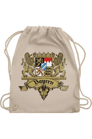 Shirtracer Turnbeutel Bayern Wappen Bayernland Freistaat Bayern, Mode für Oktoberfest Tasche - Verkäufer:
