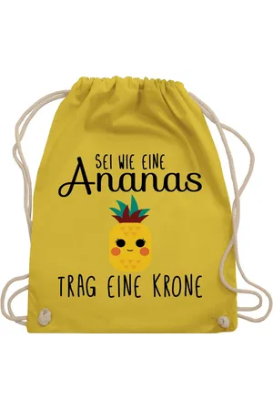 Shirtracer Turnbeutel Sei wie eine Ananas, Cartoon Manga Anime - Verkäufer:
