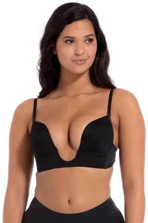 MAGIC Bodyfashion Bügelloser BH V-Bra extrem tief fallender Ausschnitt und extra tiefer Rücken