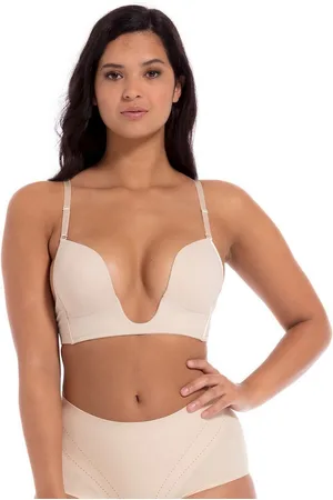 MAGIC Bodyfashion Bügelloser BH V-Bra extrem tief fallender Ausschnitt und extra tiefer Rücken