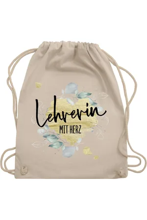 Shirtracer Turnbeutel Lehrerin mit Herz - Abschiedsgeschenk Weihnachten, Lehrerin - Verkäufer: