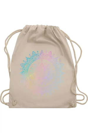 Shirtracer Turnbeutel Mandala Lotusblume I Spirituelle Meditation I Pilates Lotus Entspannun, Yoga - Verkäufer: