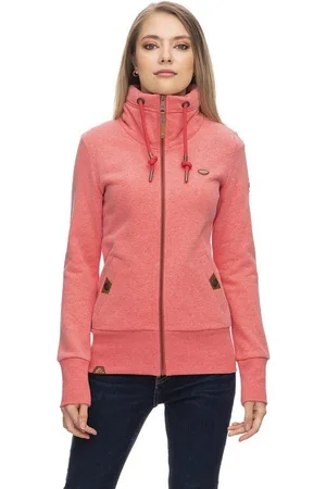 Ragwear Sweatjacke Damen Rylie Zip Rasperry - Verkäufer: MK Creativ & Fashion