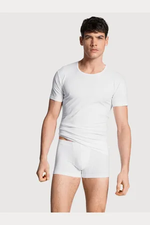 Calida Shirttop Pure&Style mit dezenten Nadelstreifen