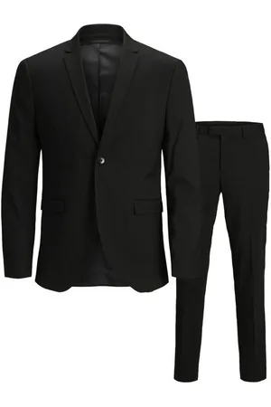 JACK & JONES Anzug JPRCOSTA SUIT (Set, 2-tlg) mit fallendem Revers