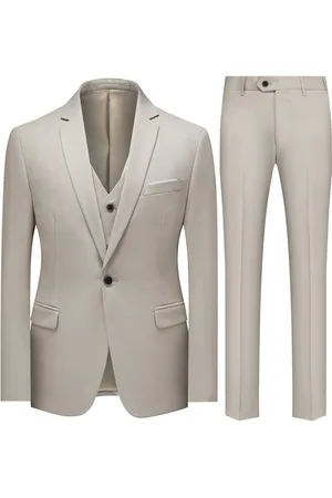 Allthemen Anzug (3 tlg) Herren Slim Fit Anzug Elegantes Anzugset für Business - Verkäufer: