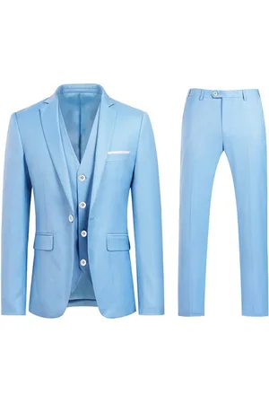 Allthemen Anzug (3 tlg) Herren Slim Fit Anzug Elegantes Anzugset für Business - Verkäufer: