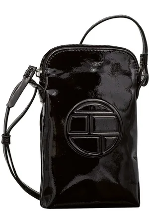 TOM TAILOR Handytasche Rosabel Patent, aus weichem Lackmaterial mit hoch geprägtem großen Logo