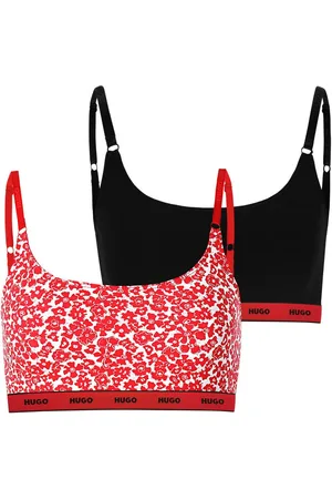 HUGO BOSS Bralette Twin Bralette Stripe (2-tlg) mit Logos am Unterbrustband - Verkäufer: bonvenon