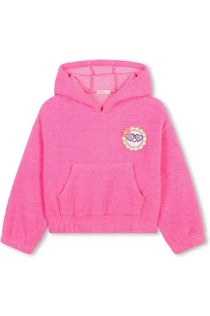 Billieblush Kapuzensweatshirt Kapuzen-Sweater pink mit süßem Sonnenprint 4-12 Jahre - Verkäufer: coolkids-store