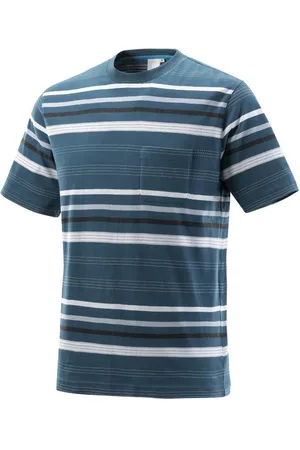 JOY SPORTSWEAR T-Shirt VITO gestreiftes Herren T-Shirt sportives Baumwollshirt - Verkäufer: Silberpfeil