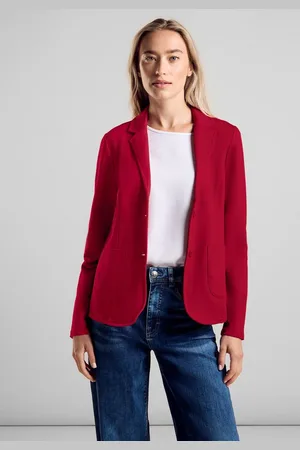 Street one Sweatblazer aus Baumwolle mit Stretchanteil