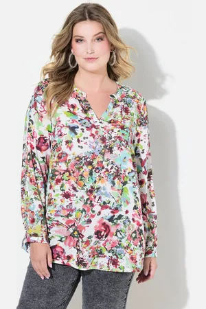 Miamoda Tunika Tunika floraler Druck Langarm - Verkäufer: Popken Fashion Group