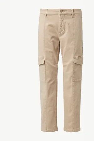 Comma, Stoffhose Cargohose mit schmal zulaufendem Bein Garment Dye - Verkäufer: s.Oliver