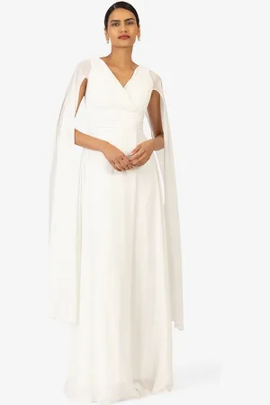 Kraimod Abendkleid aus hochwertigem Polyester Material mit Capeärmel - Verkäufer: Lepetan