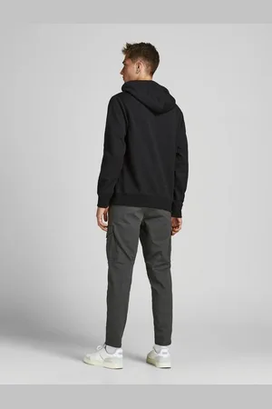 JACK & JONES Cargohose Chino Cargo Hose JPSTACE JJDEX Work Style Pants JPSTACE JJDEX TAPERED AKM BLACK NOOS - Verkäufer: ARIZONAS