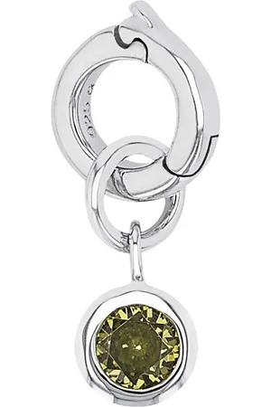 Amor Charm-Einhänger Geburtsstein, 2038533,-534,-536,-537, 2038540,-541,-542,-543, mit Zirkonia (synth) oder Stein (synth)