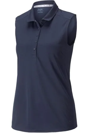 PUMA Poloshirt Golf Polo Gamer Sleeveless Navy Damen - Verkäufer: Svens Golfshop GmbH