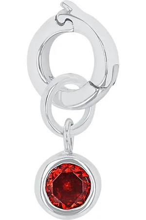 Amor Charm-Einhänger Geburtsstein, 2038533,-534,-536,-537, 2038540,-541,-542,-543, mit Zirkonia (synth) oder Stein (synth)