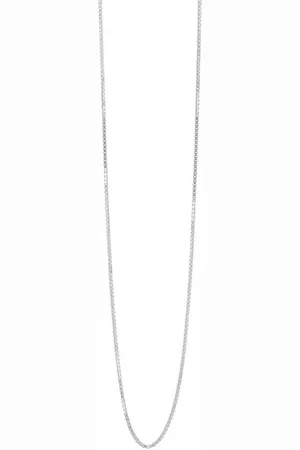 Akzent Silberkette Vane 925/- Echt Silber rhodiniert, Veneziakette, 1 mm, Länge: 40 (Einzeln) - Verkäufer: Shaghafi GmbH