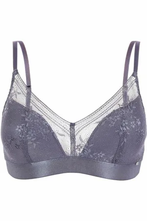 Pretty Polly Bügelloser BH Lingerie Botanical Lace Bügelloser BH mit Schaumcup Nightshade 80 D (Soft BH, 1-tlg., 1 Set) - Verkäufer: maria-dee